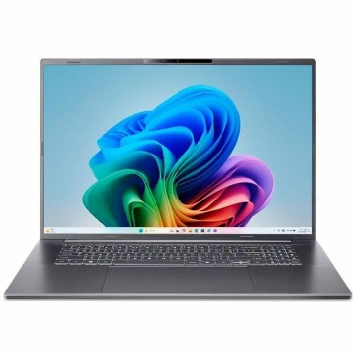 Acer Aspire 18 AI A18-I71M A18-I71M-70VR 45.7 cm (18") Clamshell Copilot+ PC Notebook - WUXGA - 120 Hz - Intel Core 7 Series 3 355 - 16 GB - 512 GB PCI Express NVMe 4.0 SSD - Iron