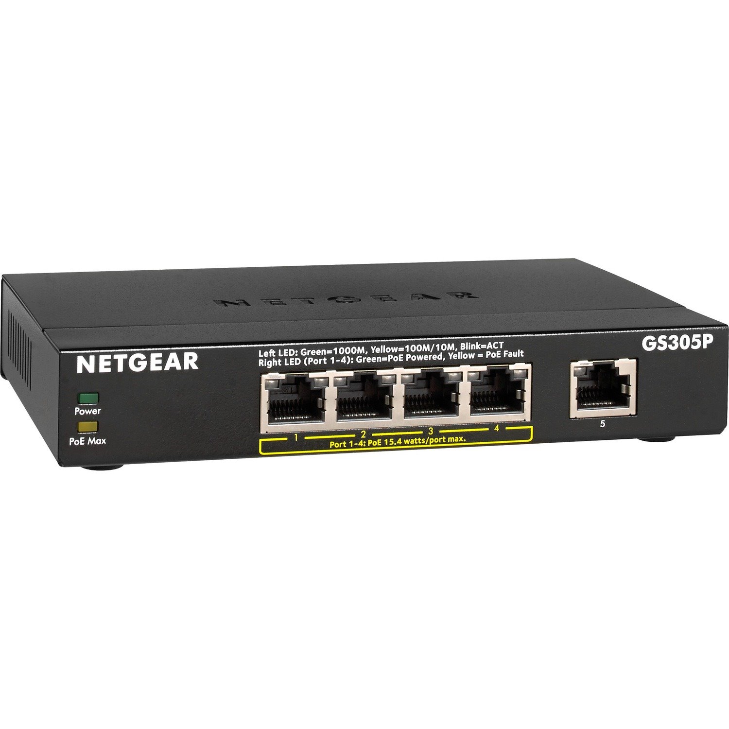 Netgear GS300 GS305P 5 Ports Ethernet Switch