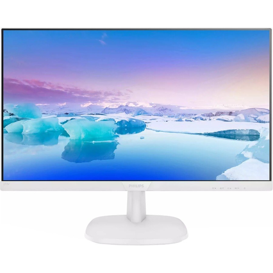 Philips 273V7QDAW 27" Class Full HD LCD Monitor - 16:9 - Textured White