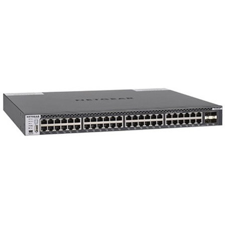 Netgear ProSafe M4300 M4300-48X 48 Ports Manageable Layer 3 Switch - 10 Gigabit Ethernet - 10GBase-X, 10GBase-T