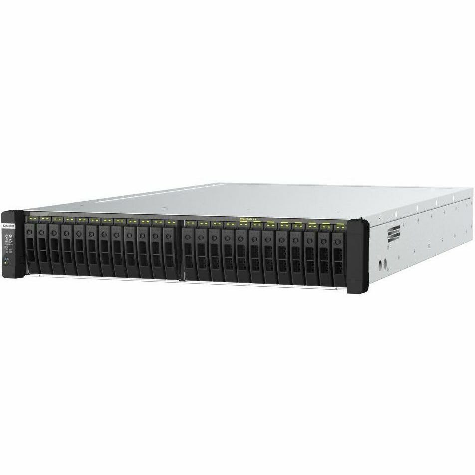 Qnap 24-Bay NVMe U.2 Nas(No Disk) Xeon 4314 3.4GHz, 512GB, 2.5GbE(4), Usb 3.2(4), RP, 2U,