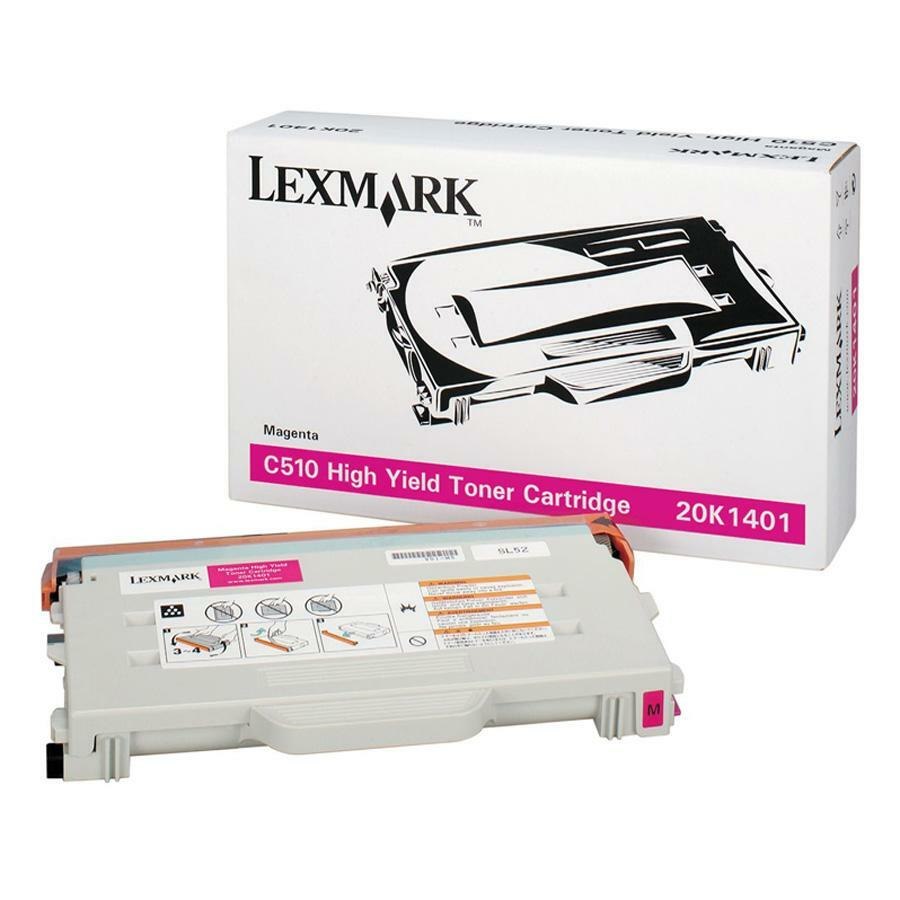 Lexmark Original Laser Toner Cartridge - Magenta - 1 Each