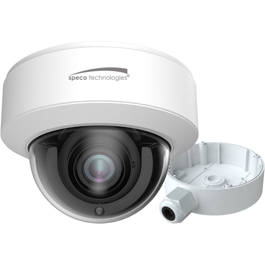 Speco O8D8M 8 Megapixel 4K Network Camera - Color - Dome - White