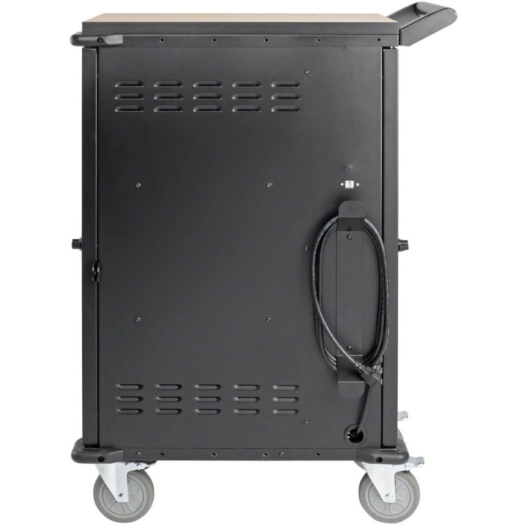 Eaton Tripp Lite Series 21-Device AC Charging Cart for Laptops and Chromebooks - 120V, NEMA 5-15P, 10 ft. (3.05 m) Cord, Black