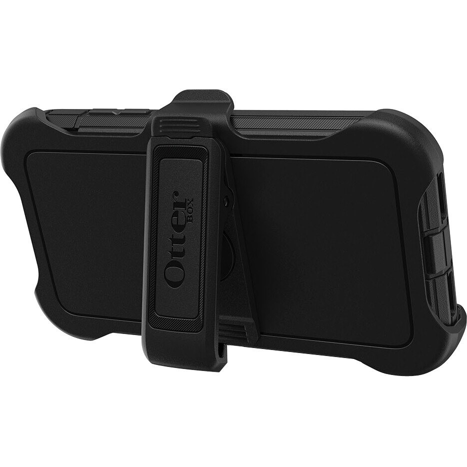 OtterBox Defender Rugged Carrying Case (Holster) Apple iPhone 11 Smartphone - Black