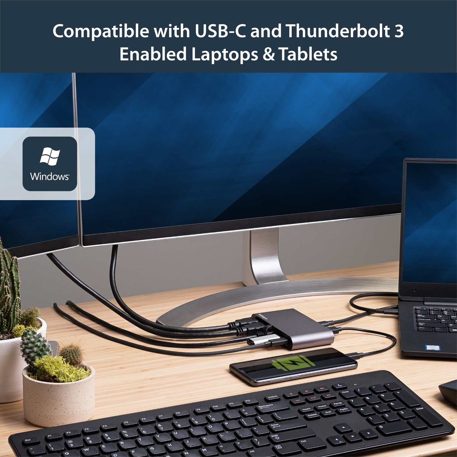 StarTech.com Dual-Monitor USB-C Multiport Adapter - 2 x 4K HDMI - 100W PD 3.0