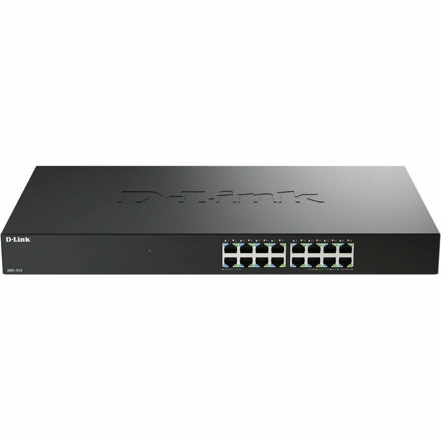 D-Link DMS-1016 16 Anschl&uuml;sse Ethernet-Switch - Gigabit-Ethernet, 2.5 Gigabit Ethernet - 10/100/1000Base-T, 2.5GBase-T