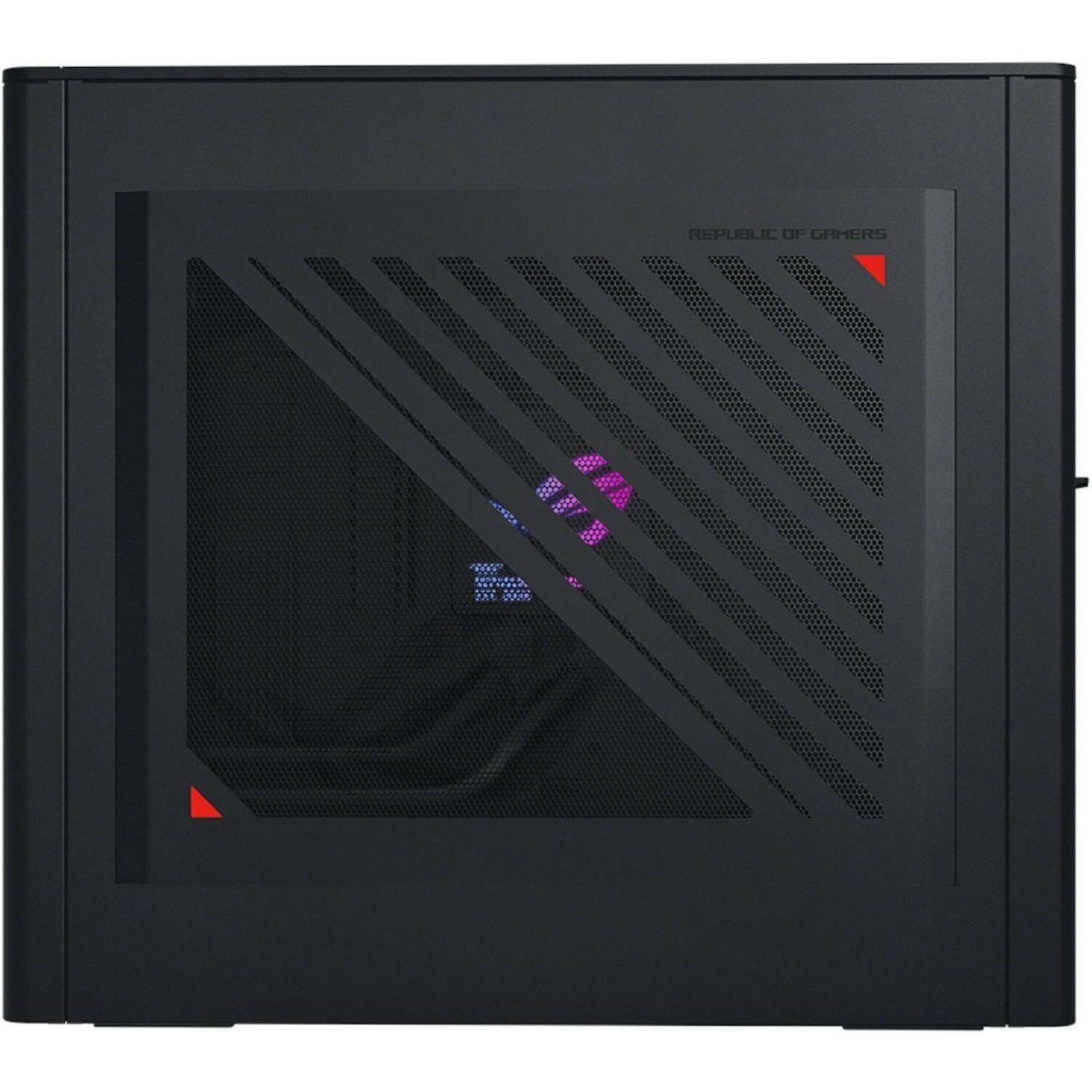 Asus ROG G22CH G22CH-71470F013W Gaming Desktop Computer - Intel Core i7 14th Gen i7-14700F - 16 GB - 1 TB SSD - Small Form Factor - Extreme Dark Gray