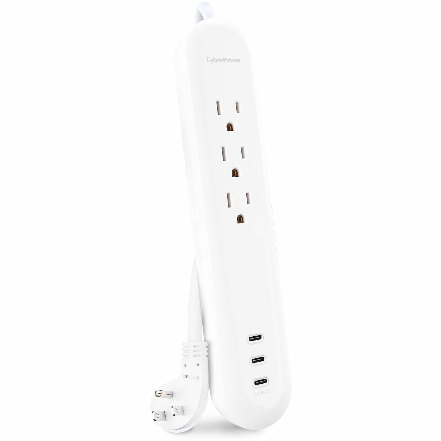 CyberPower P304UC3 Home Office 2 - Outlet Surge Protector with 500 J Surge Suppression