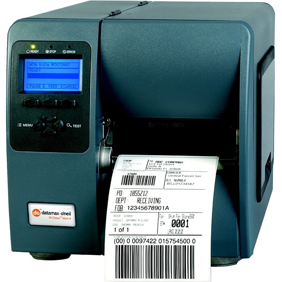 Datamax-O'Neil M-Class M-4206 Desktop Direct Thermal/Thermal Transfer Printer - Monochrome - Label Print - USB - Serial - Parallel