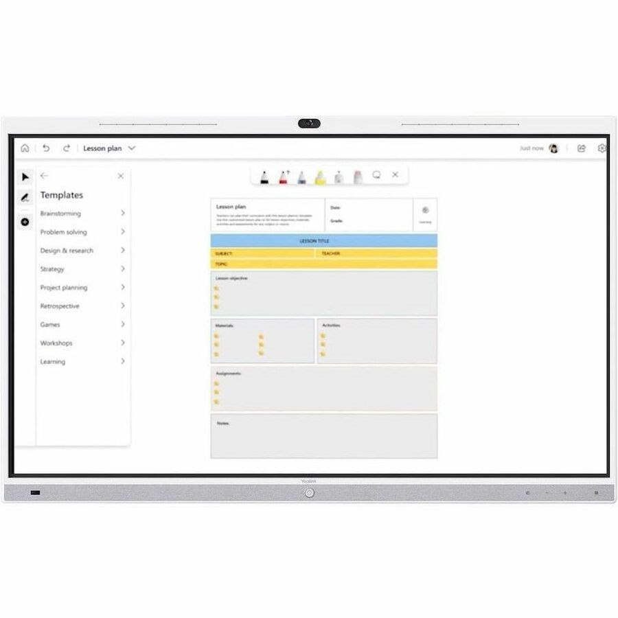 Yealink ETV86 86" Class LCD Touchscreen Monitor - 16:9 - 8 ms