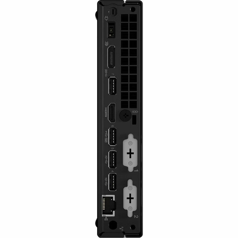 Lenovo ThinkCentre M70q Gen 4 12E30001CA Desktop Computer - Intel Core i5 13th Gen i5-13400T - 16 GB RAM - 256 GB M.2 PCI Express NVMe x4 SSD