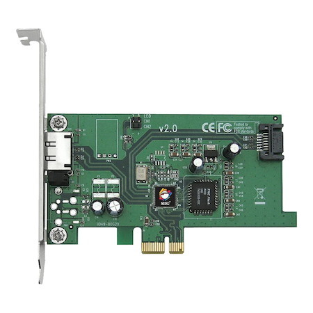 SIIG SATA Controller - Serial ATA/300 - PCI Express x1 - Plug-in Card