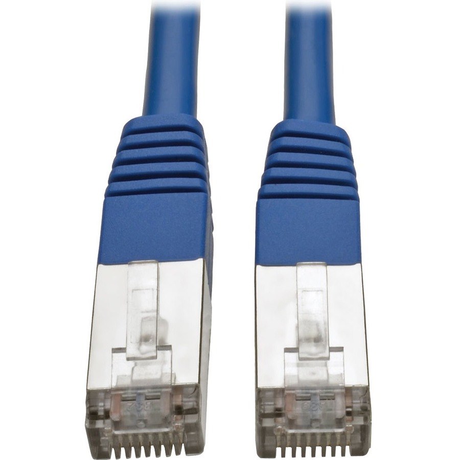 Eaton Tripp Lite Series Cat5e 350 MHz Molded Shielded (STP) Ethernet Cable (RJ45 M/M), PoE - Blue, 6 ft. (1.83 m)