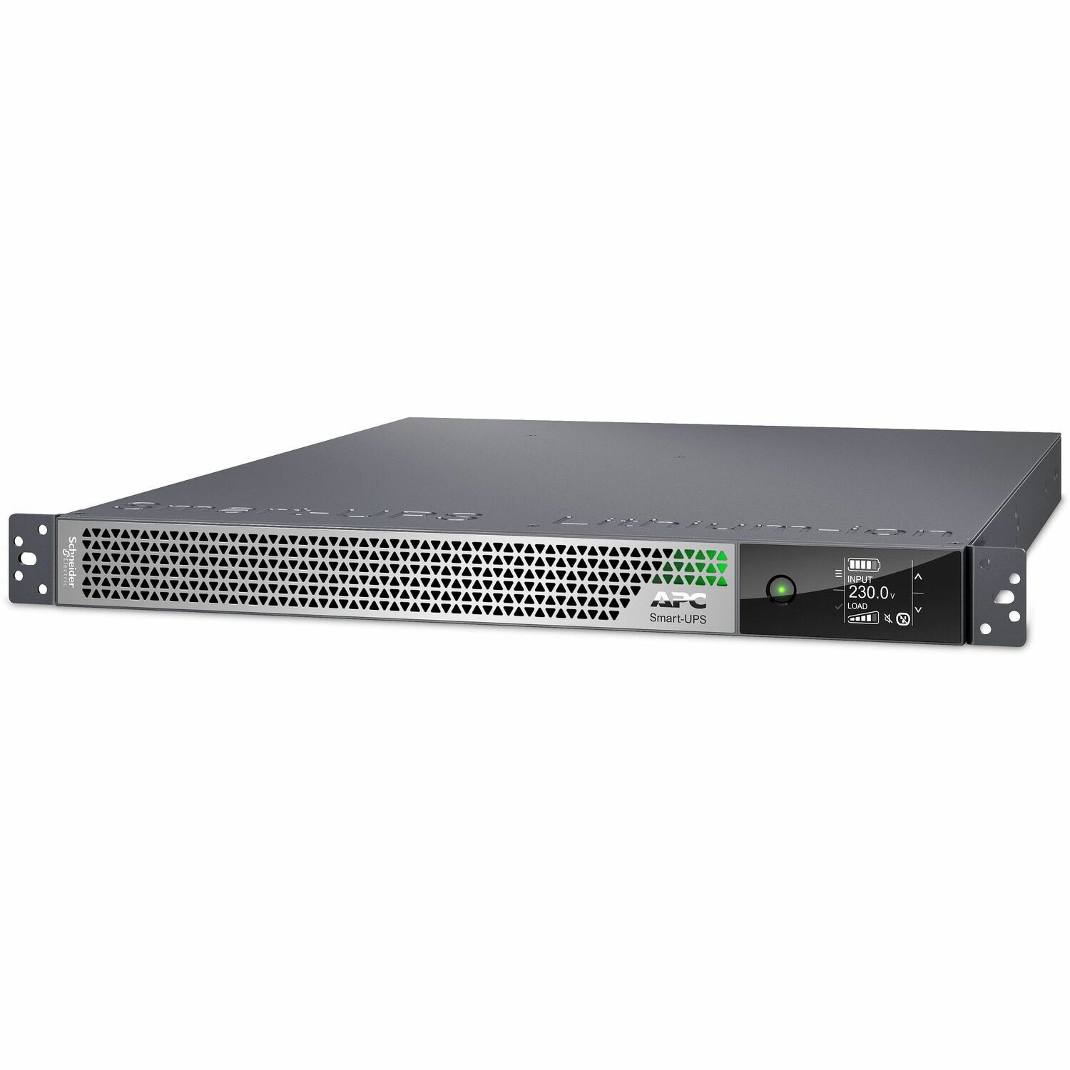 APC Smart-UPS Ultra On-Line, 3000VA, Lithium-ion, Rack/Tower 1U, 230V, 3x C13, 2x C19 IEC outlets, Network Card, Extended runtime, W/rail kit