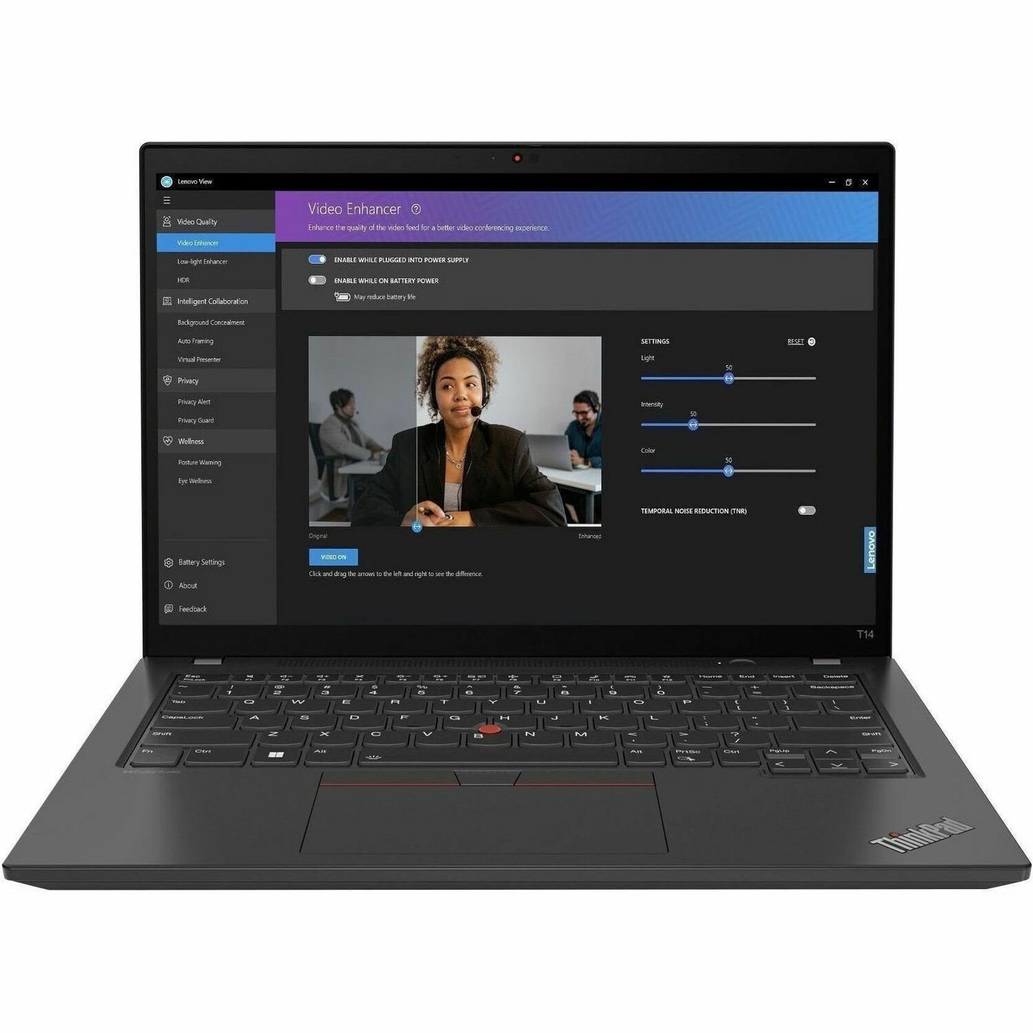 Lenovo ThinkPad T14 Gen 4 21HD001DAU 14" Touchscreen Notebook - WUXGA - Intel Core i7 13th Gen i7-1355U - 16 GB - 512 GB SSD - Thunder Black