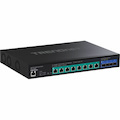 TRENDnet 12-Port 10G PoE++ Web Smart Switch, TPE-7124SBF, 720W PoE Power Budget, 8 x 10G PoE++ Ports, 4 x 10G SFP+ Ports, NDAA TAA Compliant, 1U 19" Rack Mountable, Lifetime Protection