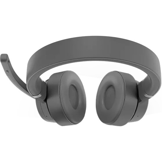 Lenovo Go Wired/Wireless Over-the-head Stereo Headset - Storm Grey