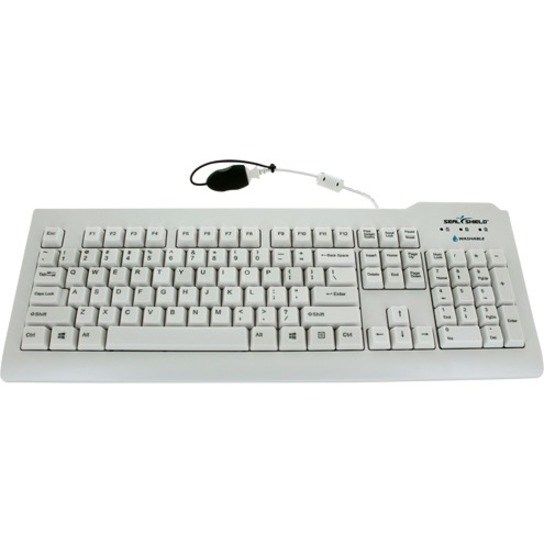 Seal Shield Silver Seal Waterproof Keyboard - SSWKSV208NO