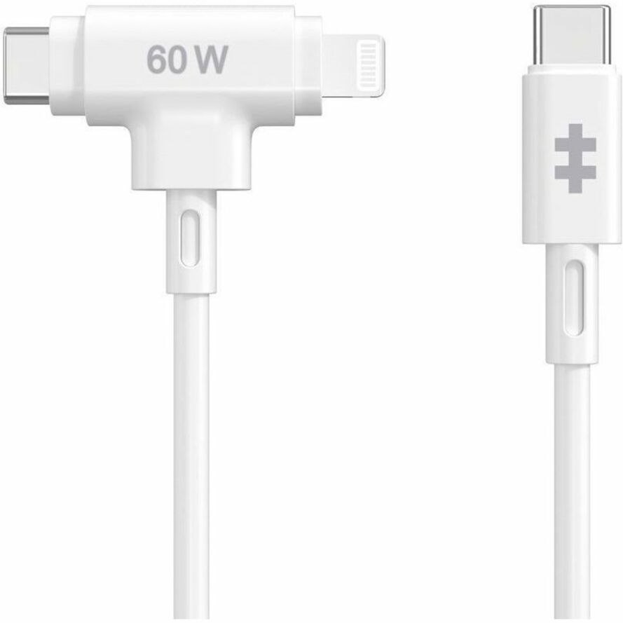 Hyper HyperJuice HJ4010WHGL 1.52 m Lightning/USB-C Data Transfer Cable