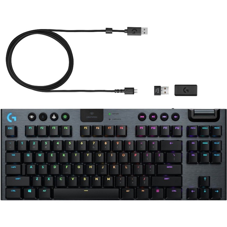 Logitech G915 TKL Tenkeyless Lightspeed Wireless RGB Mechanical Gaming Keyboard