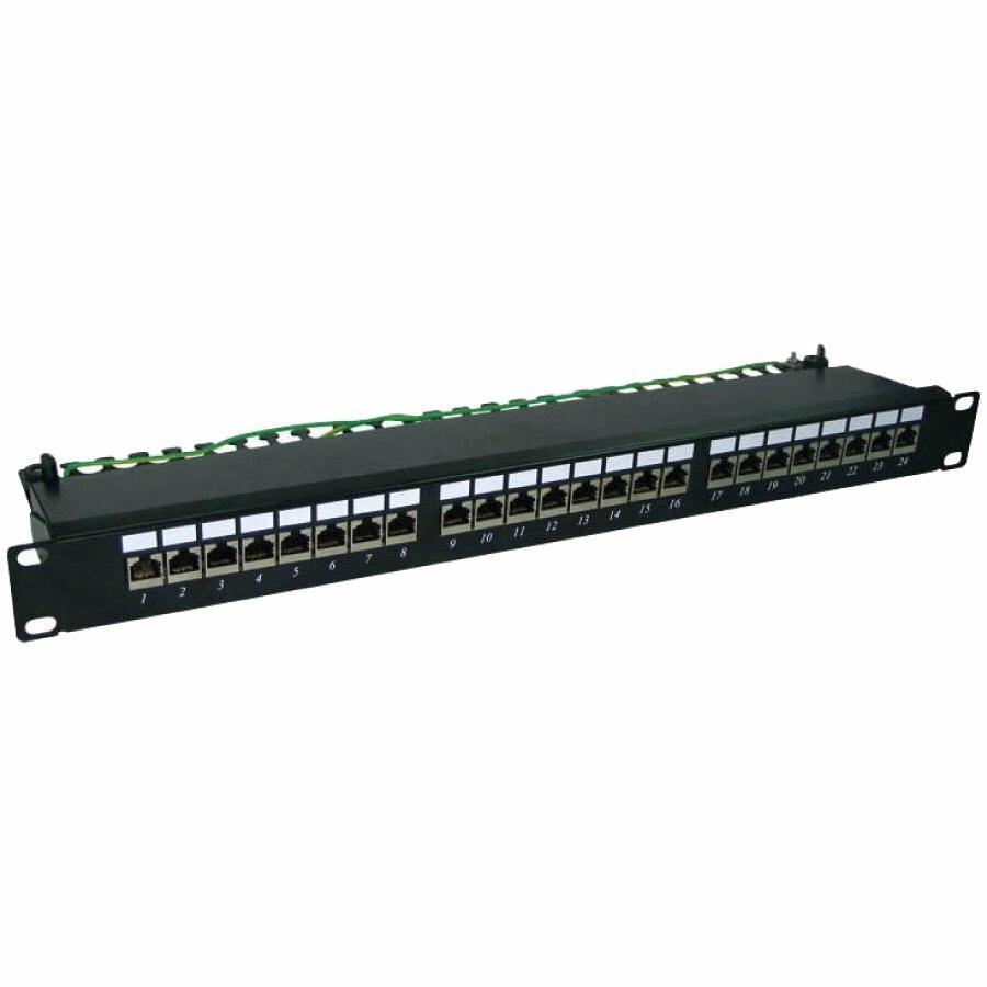 Dynamix 24 Port Cat6 Shielded Patch Panel