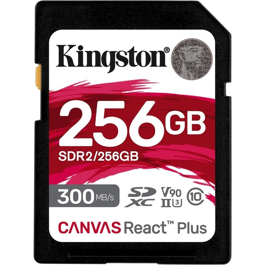 256GB SDXC React Plus UHS-II 300R/260W U