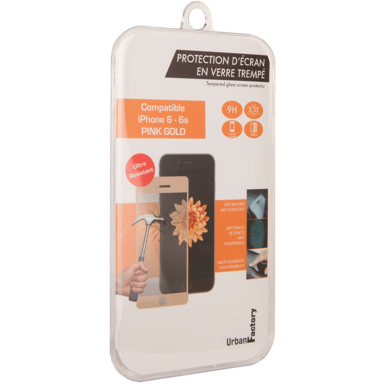 Urban Factory Screen Protector Pink Gold