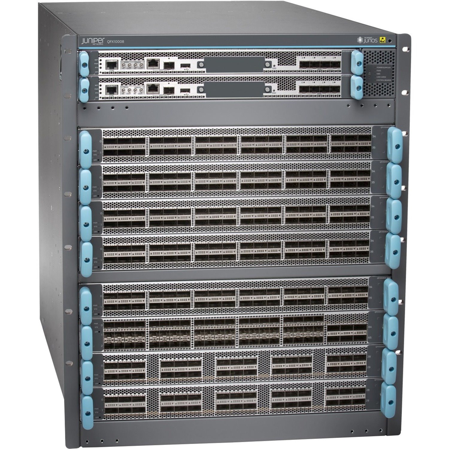 Juniper QFX10000 QFX10008 Manageable Switch Chassis - TAA Compliant