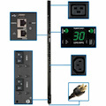 Eaton 5.5kW Single-Phase Switched PDU - LX Interface, 208/230V Outlets (20 C13 & 4 C19), L6-30P, 0U, TAA