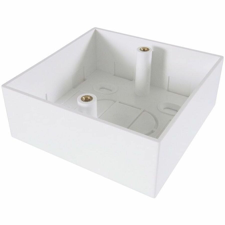 ConnektGear Mounting Box for Faceplate - White