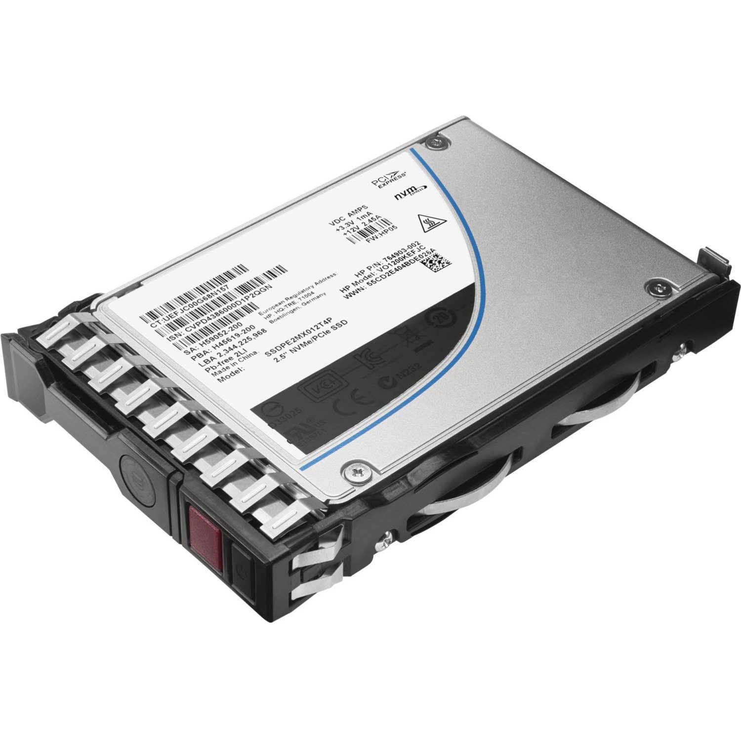 HPE 1.60 TB Solid State Drive - 2.5" Internal - SAS (12Gb/s SAS)