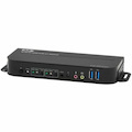 Eaton Tripp Lite Series 2-Port HDMI/USB KVM Switch - 4K 60 Hz, HDR, HDCP 2.2, IR, USB Sharing, USB 3.0 Cables
