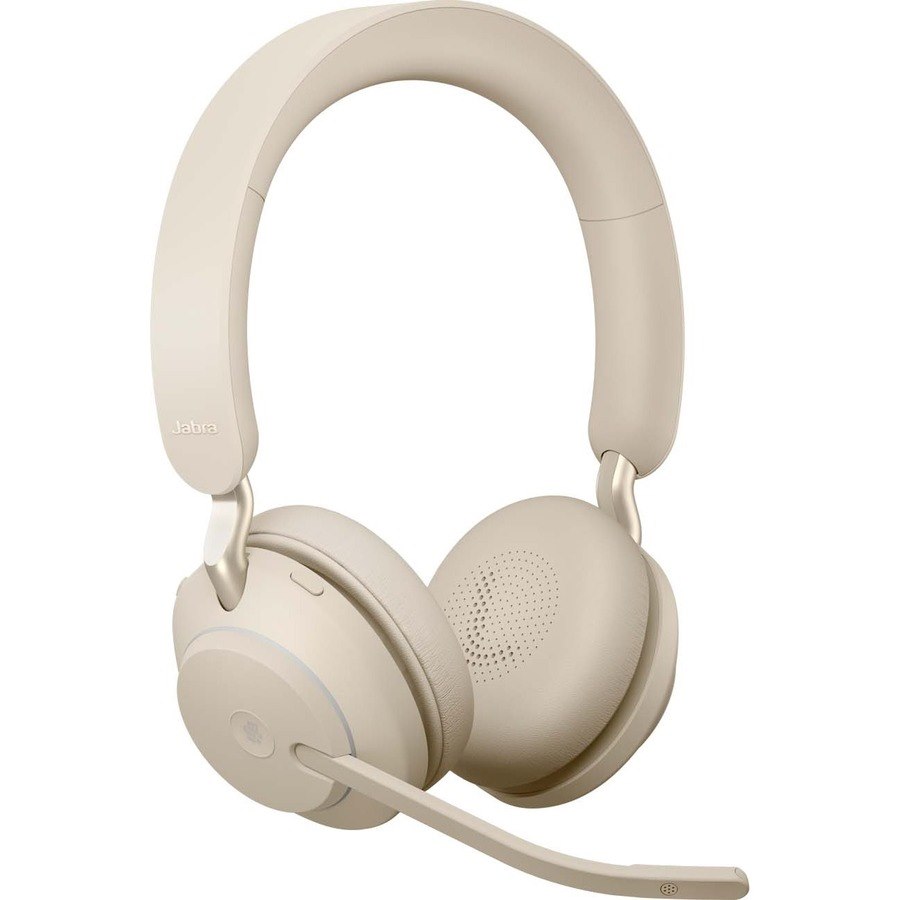 Jabra Evolve2 65 Wireless Over-the-head Stereo Headset - Beige