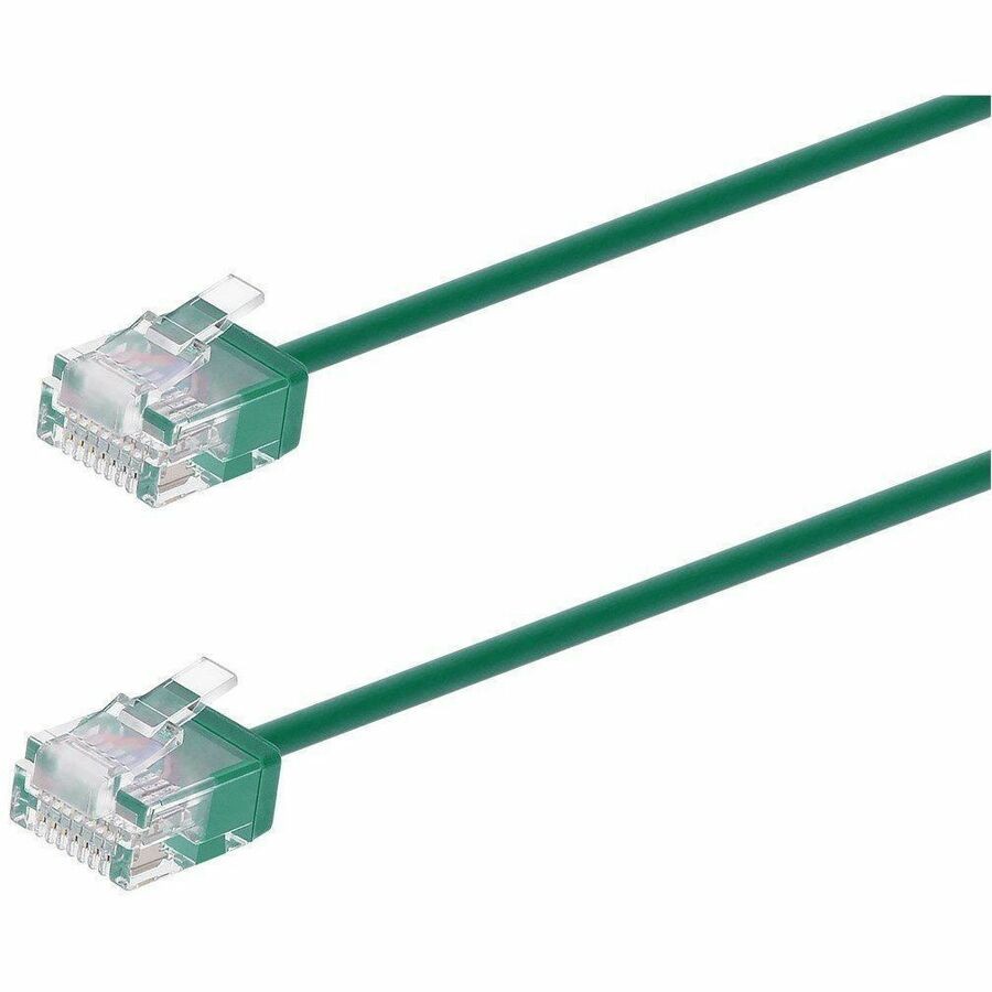 Monoprice Micro SlimRun Cat6 Ethernet Patch Cable - Stranded, 550MHz, Utp, Pure Bare Coppe