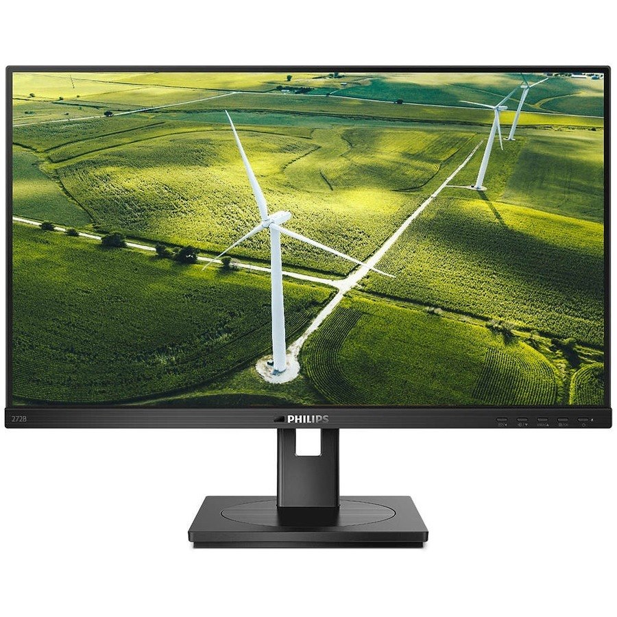 Philips 272B1G 27" Class Full HD LCD Monitor - 16:9 - Textured Black