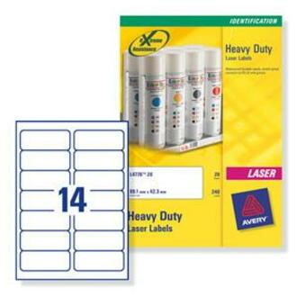 Avery Heavy Duty Label