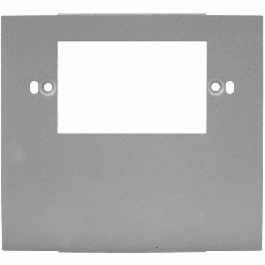 Hubbell Premise Wiring Metal Raceway, Plate, 1-Gang, Device Cover, HBL4750 Series, Gray