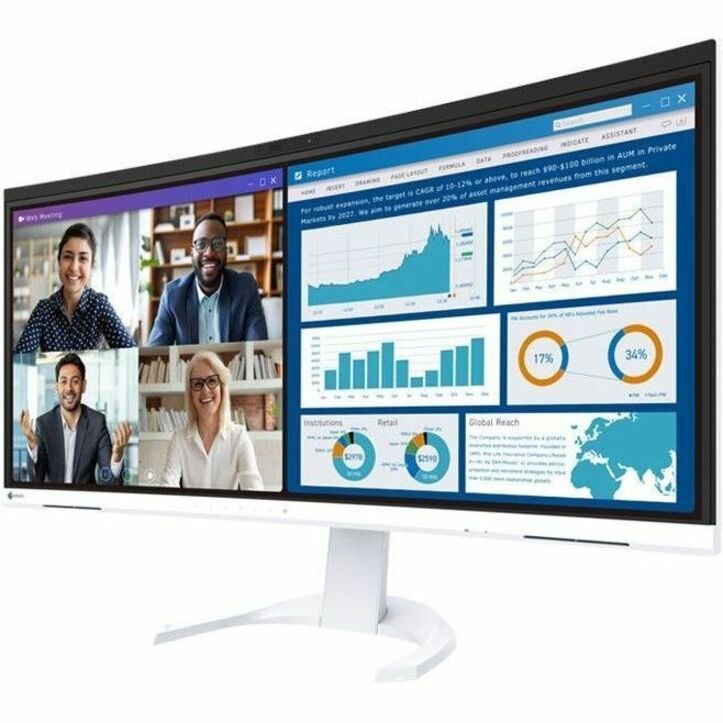 Eizo Ev3450xc-Wt 34In Ips White