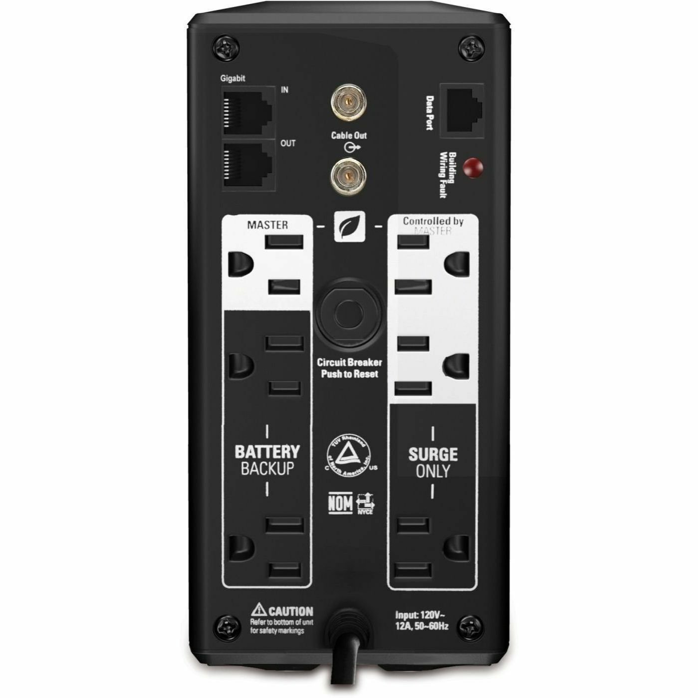 APC by Schneider Electric Back-UPS BR700G Line-interactive UPS - 700 VA/450 W