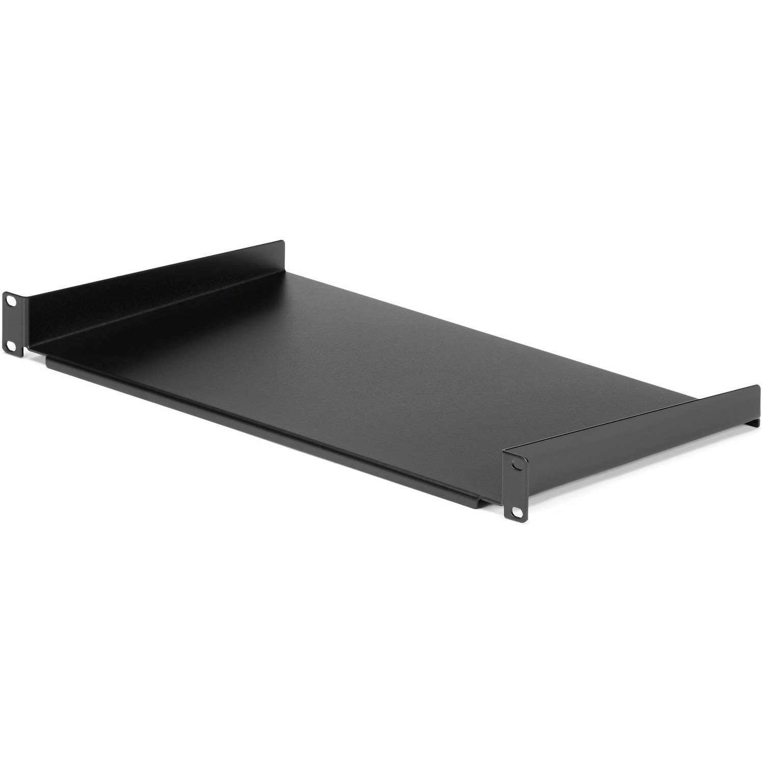 StarTech.com 1U Server Rack Cabinet Shelf - Fixed 10" Deep Cantilever Rackmount Tray for 19" Data/AV/Network Enclosure w/cage nuts, screws