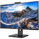 Philips 326P1H 32" Class Webcam WQHD LCD Monitor - 16:9 - Textured Black