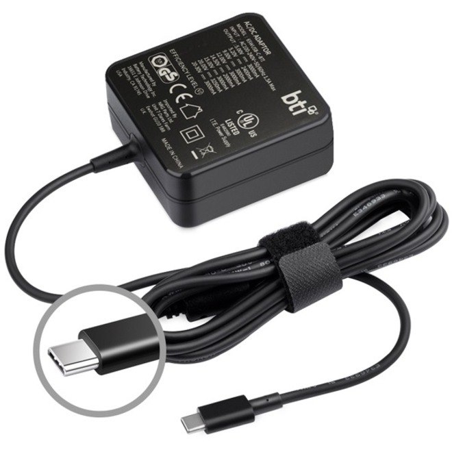 BTI 65WUSB-C-BTI 65W TYPE-C AC ADAPTER