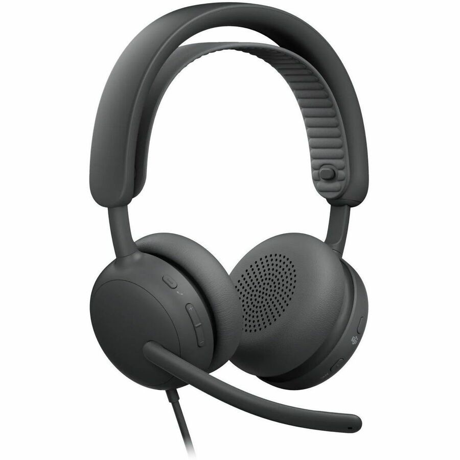 Logitech Zone Wired 2 Uc Stereo Headset,Noise Cancelling,Usb-C W/Usb-A, Adapter 2YR WTY