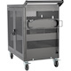 Eaton Tripp Lite Series Multi-Device Charging Cart, 32 USB Ports, iPad and Android Tablets, Wall-Mount Option, Black