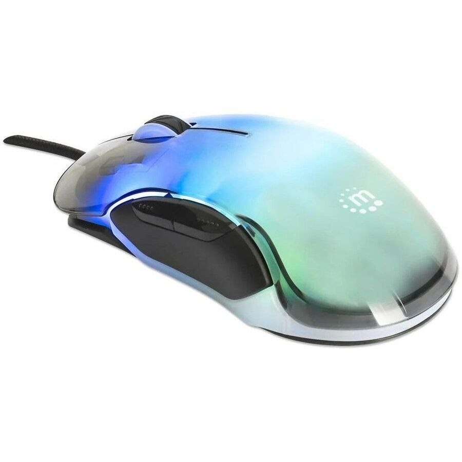 Manhattan RGB LED Wired Optical USB Mouse