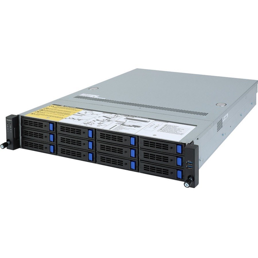 Gigabyte R272-Z30 Server Barebone System - 2U Rack-mountable - Socket SP3 - 1 x Processor Support