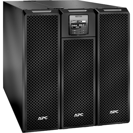 APC Smart-UPS On-Line, 8kVA/8kW, Tower, 208V, 8x 5-20R+6x L6-20R+2x L6-30R+1x L14-30R NEMA, NMC+SmartSlot, W/ transformer 208V to 120V, W/O rail kit
