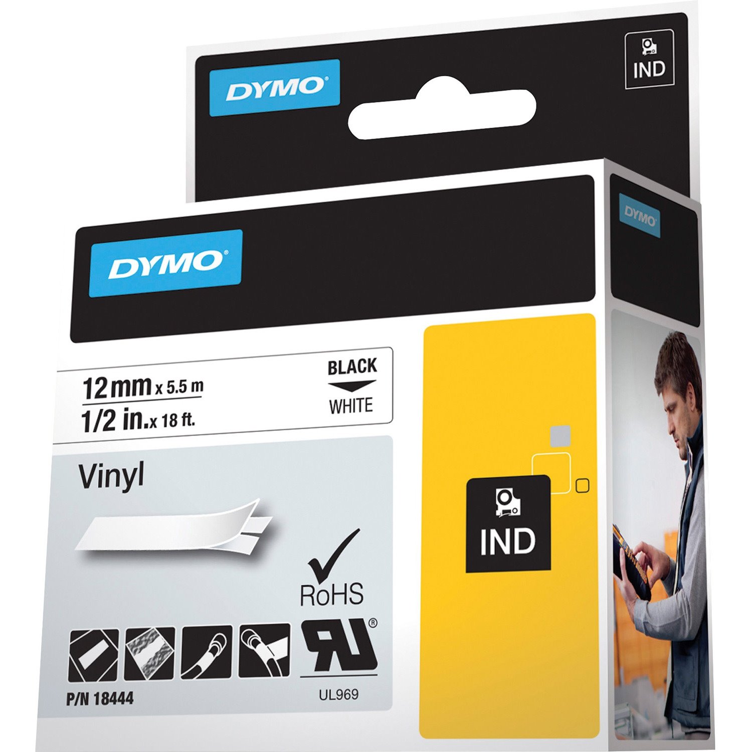 Dymo Rhino Industrial Vinyl Labels