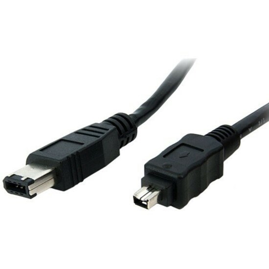 StarTech.com 1 ft IEEE-1394 Firewire Cable 4-6 M/M